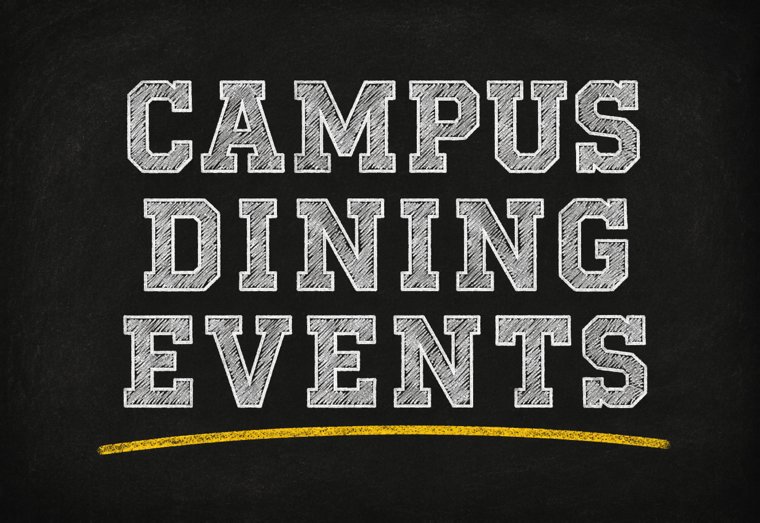 Campus Dining Events banner