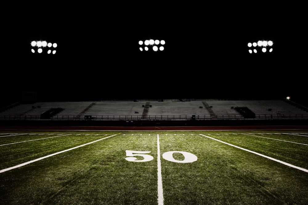 Performance Plate and Football field
