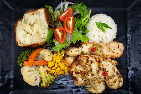 Simply 3 Healthy meal image